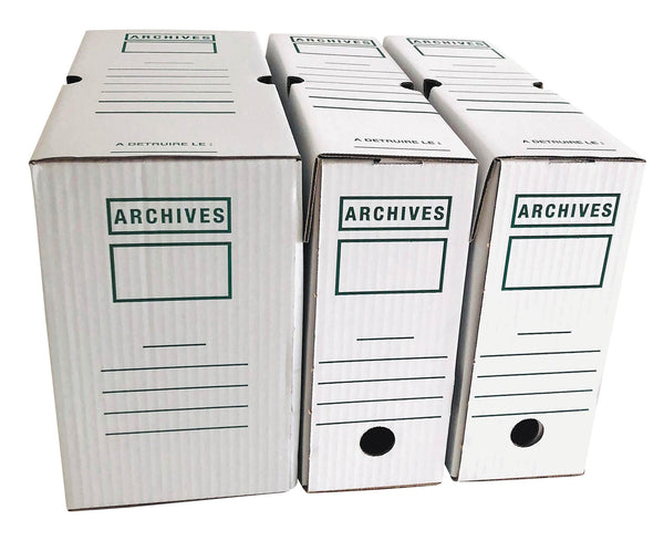  Boite Archives Plastique : Fournitures De Bureau